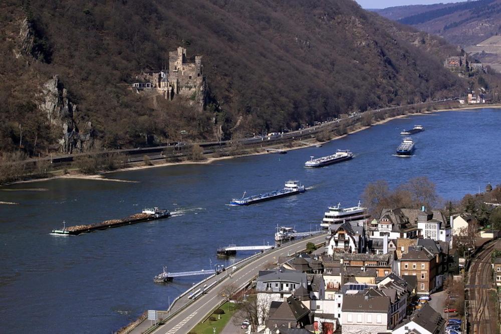 Hotel Cafe Post Rüdesheim am Rhein Exteriör bild