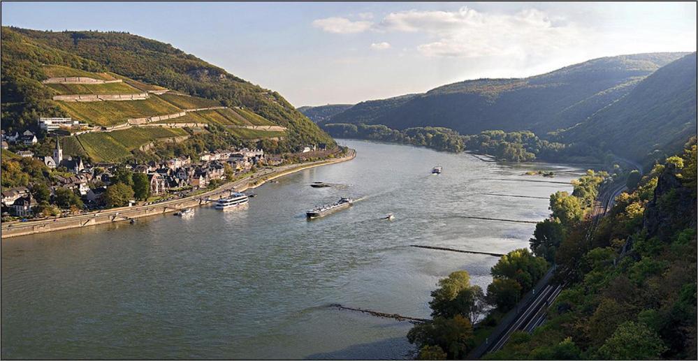 Hotel Cafe Post Rüdesheim am Rhein Exteriör bild