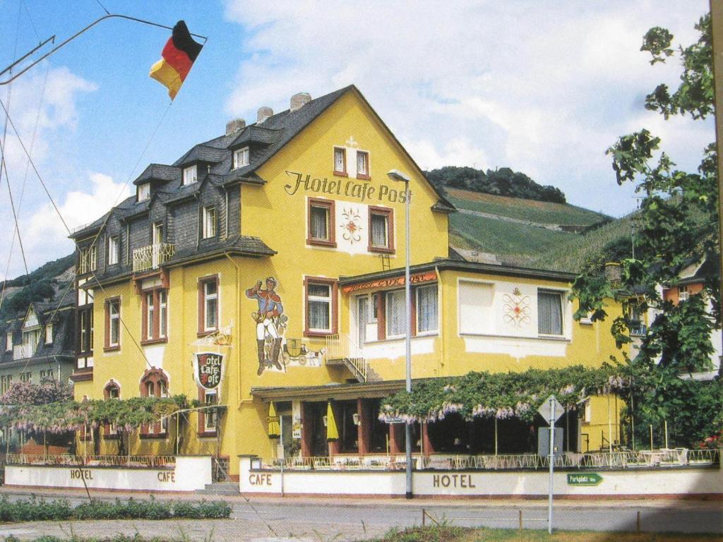 Hotel Cafe Post Rüdesheim am Rhein Exteriör bild