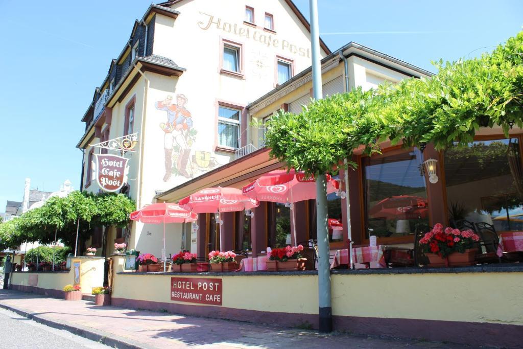 Hotel Cafe Post Rüdesheim am Rhein Exteriör bild